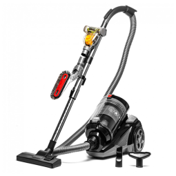 Aspirador de Pó Canister OVENTE sem Saco 3 Litros: Sucção Forte, Extensão Telescópica, Cordão Retrátil - Ideal para Limpeza Doméstica