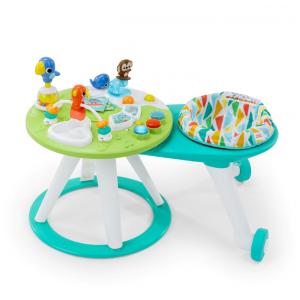 Bright começa em torno de We Go 2-in-1 Baby Walker. Centro de atividades de descoberta e tabela. Tropic gelado. Tabela