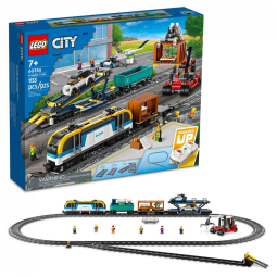LEGO 6395840 Kit de Construção de Trem e Trilhos com 1153 Peças para 7 Anos ou mais