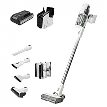 Aspirador de Pó Multifuncional sem Fio com Acessórios, 110V 500W, Greenworks, Branco