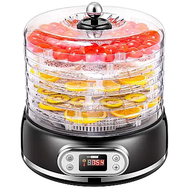 Desidratador de Alimentos, 5 Bandejas,