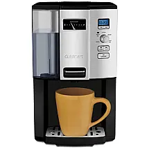 Cafeteira Elétrica Programável SS 15FR 12 Xícaras Desligamento Automático Programável Autolimpeza Cor, CUISINART DCC 3000, Prateado
