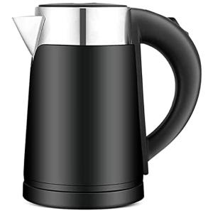 Chaleira Elétrica, Capacidade 1 L, Aço Inoxidável, Desligamento Automático, 800W, 110v, NARBOR, Preto