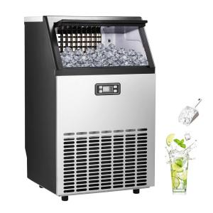 Máquina de Gelo Automática Portátil até 12kg, 24H, Cor, 110v, ELECTACTIC Z3912 BLACK, Preto