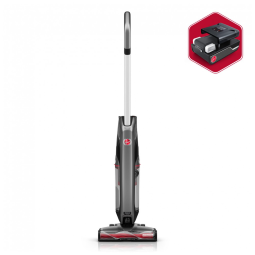 Aspirador de Pó sem Fio Leve para Carpete e Piso Duro, 110V Hoover BH53422V, Preto