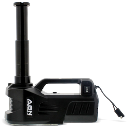 Macaco Elétrico Automotivo 12V até 3 Toneladas Automático, preto, ABN, Preto