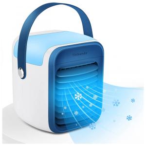 Titikenda Climatizador 3 em 1 Portátil 300 mL com 3 Velocidades e Temporizador, 7W