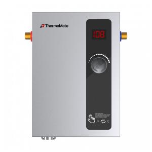 Aquecedor de Água Elétrico de Passagem Thermomate Cinza 11kW LED Ponto de Uso Modelo ET110 240V