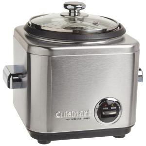 Panela de Arroz Elétrica, Aço Inoxidável, 4 Xícaras, 110v, CUISINART CRC 400, Prateado