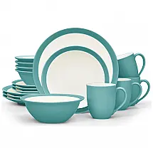Aparelho de Jantar para Todas as Ocasiões, Elegância e Sofisticação para Sua Mesa com 16 Peças, Formato Redondo e Material de Cerâmica