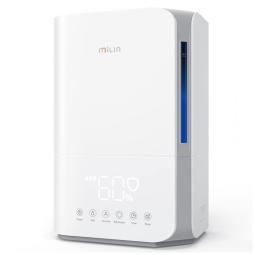 Fritadeira Elétrica AirFryer, Capacidade 5L, Painel Digital, 1700W, 110v, MILIN, Preto