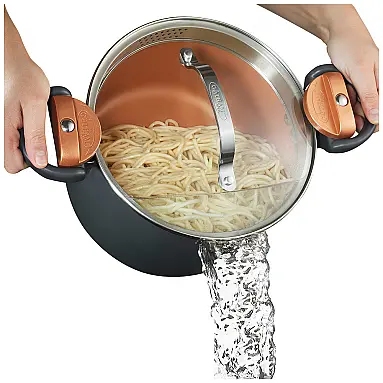 Panela 5L Antiaderente, Revestida de
