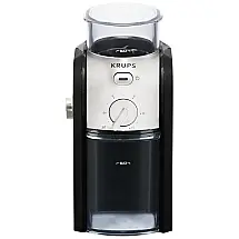 Moedor Elétrico de Café GVX212 Tritura até 17 Texturas Recipiente Antiestático, KRUPS 1500813240, Prateado