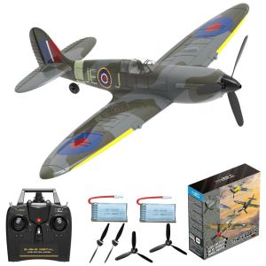 Avião de Controle Remoto com Acessórios, Sistema de Estabilização Xpilot e Acrobático de Uma Chave, 28°C 76112 RTF, Verde