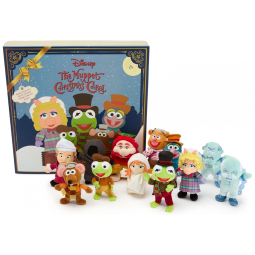 Calendário de Advento Disney Store The Muppet Christmas Carol 2025, 12 Dias com Mini Pelúcias dos Personagens Clássicos