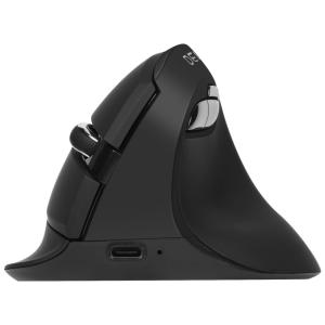 Mouse Ergonômico Recarregável Reduz a Tensão do Pulso com 4 Configurações DPI, DELUX M618mini, Azul