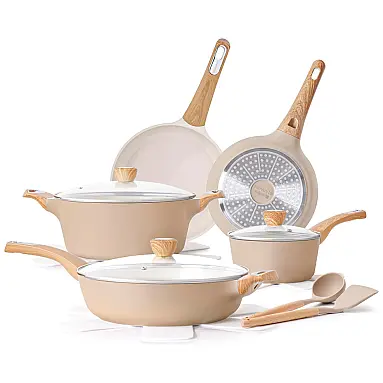 Kit de Panelas e Frigideiras