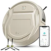 Aspirador Robô com Sucção Forte de 2200Pa, Sem Embaraços, 2H de Autonomia, Carregamento Automático e Silencioso, 110V, Lefant M210 Pro