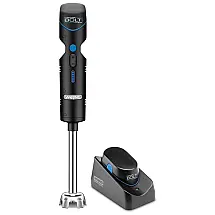 Mixer Recarregável Inclui 2 Baterias, Aço Inoxidável, 110v, WARING WSB38X2, Preto