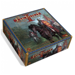 Jogo de Estratégia Coração de Leão, 2 a 6 Jogadores, Para Maiores de 12 Anos, CMON RTL001, Preto