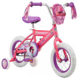 Bicicleta Infantil Patrulha Canina com Rodas de Treinamento para Crianças de 2 a 4 anos, NICKELODEON, Azul