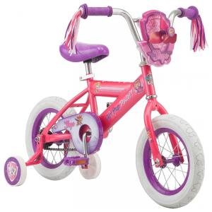 Bicicleta Infantil Patrulha Canina com Rodas de Treinamento para Crianças de 2 a 4 anos, NICKELODEON, Azul