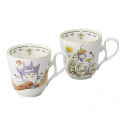 Conjunto de Canecas, Edição Limitada, Perfeito para Fãs de Anime e Colecionadores com Material de Porcelana Fina e Capacidade 375mL