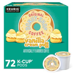 Keuring Kcup TODS Café TorraMédia de Baunilha 72u, THE DONUT SHOP 5000056538, Marrom