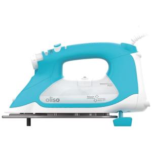 Ferro de Passar TG1600 á Vapor, com Desligamento Automático, 1800W, 110W, OLISO 10003078, Azul