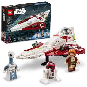 LEGO Star Wars OBI Wan Kenobis Jedi Starfighter 75333 Building Set 282 Pieces