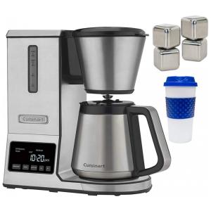 Cafeteira Elétrica Programável CPO850P1 1.9L com Painel Digital, 110v, CUISINART E20CUICPO850, Prateado