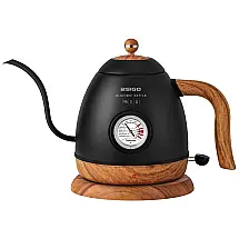 Chaleira Elétrica 800mL com Desligamento Automático, Aço Inoxidável, 1000W, 110v, BSIGO, Preto