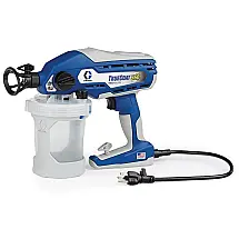 TrueCoat 360, Pistola de pintura, tinta pulverizadora airless 110 V, GRACO 16Y385, Azul