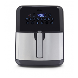 Fritadeira Elétrica AirFryer 5L de Capacidade com Painel de Controle Digital e Antiaderente, 110v, OSTER 2120712, Preto
