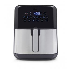 Fritadeira Elétrica AirFryer 5L de Capacidade com Painel de Controle Digital e Antiaderente, 110v, OSTER 2120712, Preto
