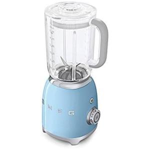 Liquidificador de Bancada 1,4L de Capacidade 4 Velocidades, 110V 300W, SMEG BLF01, Azul
