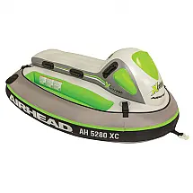 XCELERATOR Boia Rebocável Aquática para 2 Pessoas, AIRHEAD, Cinza