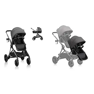 Carrinho Evenflo Pivot Xpand Preto