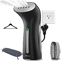 polardo Vaporizador de Roupas Profissional Aquecimento 25s, 900W, 110V, Preto