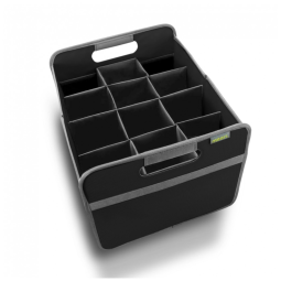 Caixa Para Transporte de Vinhos MEORI até 12 Garrafas, Preta