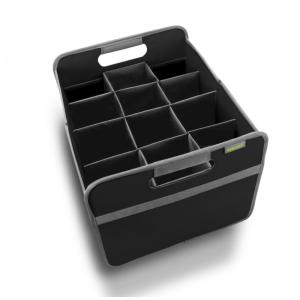 Caixa Para Transporte de Vinhos MEORI até 12 Garrafas, Preta