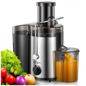 Centrífuga de Frutas com 2 Velocidades, Aço Inox, 500W, 110v, QCEN KS 501, Prateado