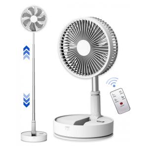 Ventilador de Mesa com 4 Velocidades e Inclinação Ajustável, 110v, UN UNITEDTIME, Branco