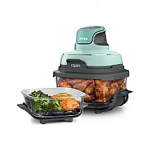 Air Fryer Ninja Crispi 4-em-1 Portátil com Potes de Vidro 3,8 L (4 qt) e 6 Xícaras 232 °C (450 °F) Mint