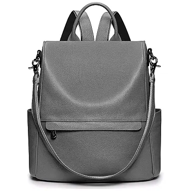 Mochila Feminina de Couro Conversível