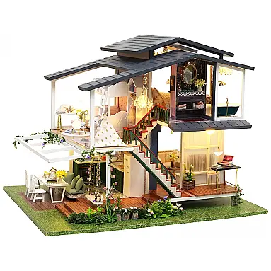 Casa em Miniatura Realista com
