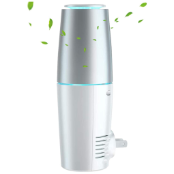 HomeZens Purificador de Ar Portátil com Luz UV C que Elimina Germes e Odores, Área 10