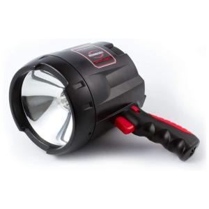 Lanterna Max Million Tacticpro 700 Lúmens Recarregável e 12V Lâmpada de Halogênio, 110v, GOODSMANN, Vermelho