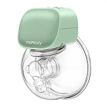 Bomba Tira Leite Única Portátil com, 2 Modos e 5 Níveis de Sucção, MOMCOZY S9 11, Verde