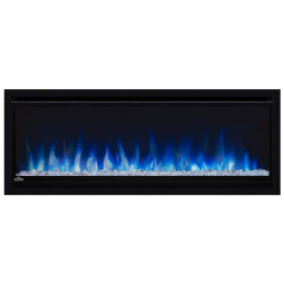 Lareira Elétrica de Embutir A45x152L, 110V 1500W, Napoleon Alluravision NEFL60CHD, Preta